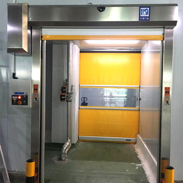 快速卷簾門材料有哪幾種-自助洗車房快速門